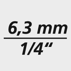 Image du produit HAZET Douille ∙ 6 pans 850-5.5 ∙ Carré creux 6,3 mm (1/4 pouce) ∙ Profil Traction à 6 pans extérieu… (5,5 mm)