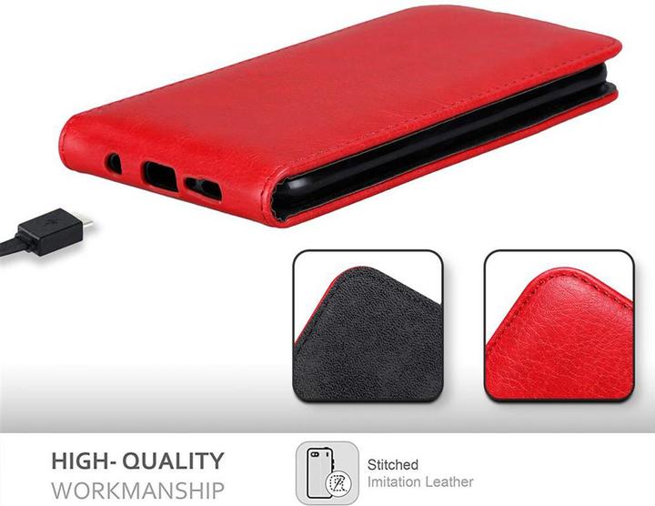 Actual product image Cadorabo Flip Smooth Cover (HTC One)