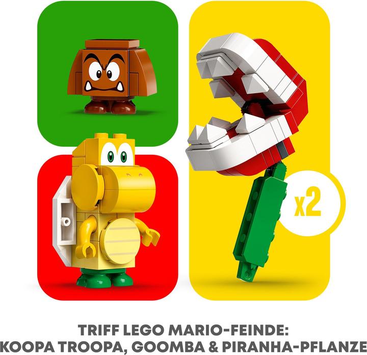 Immagine prodotto LEGO Set di estensione dell'altalena della centrale di Piranha (71365, LEGO Super Mario)
