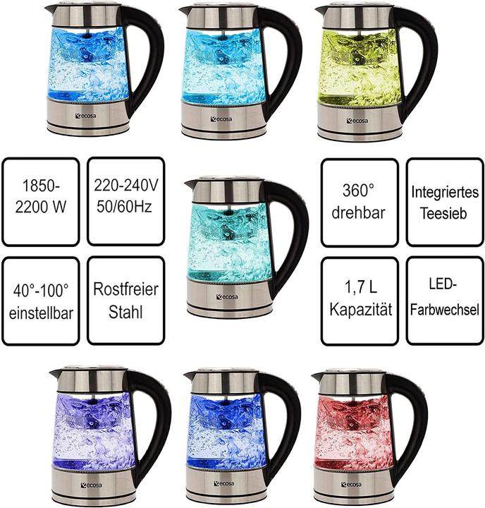 Produktbild Ecosa Wasserkocher (1.70 l)