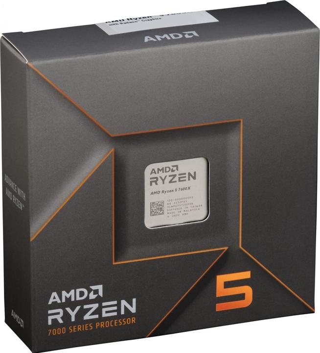 Produktbild AMD Ryzen 5 7600X (AM5, 4.70 GHz, 6 -Core)