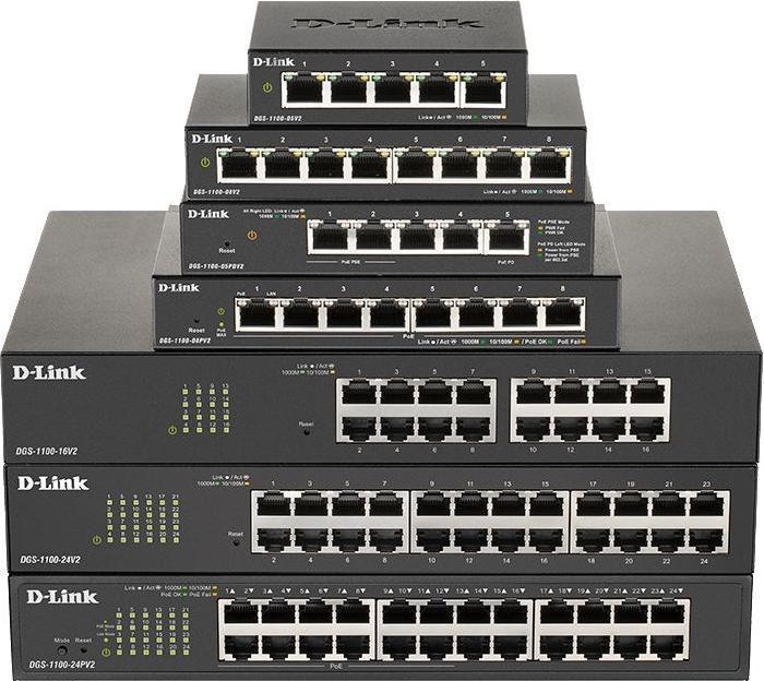 Productafbeelding D-Link DGS 1100-05V2 (5 Havens)