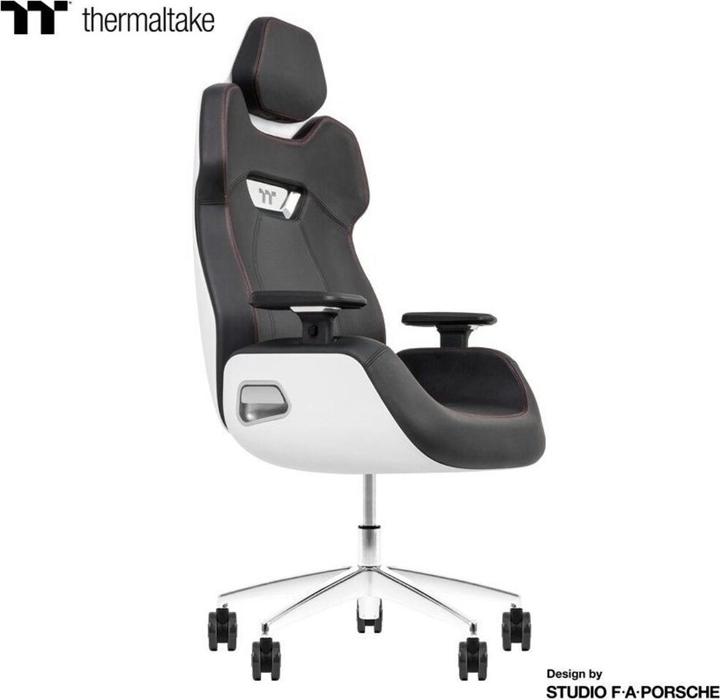 Actual product image Thermaltake Argent E700 Gaming Chair Glacier White