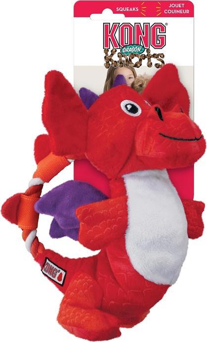 Image du produit KONG Noeuds de chiens-dragons (Jouet en peluche chien)