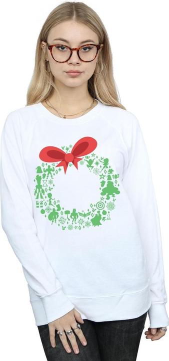 Immagine prodotto Avengers Christmas Wreath Felpa Donna (S)