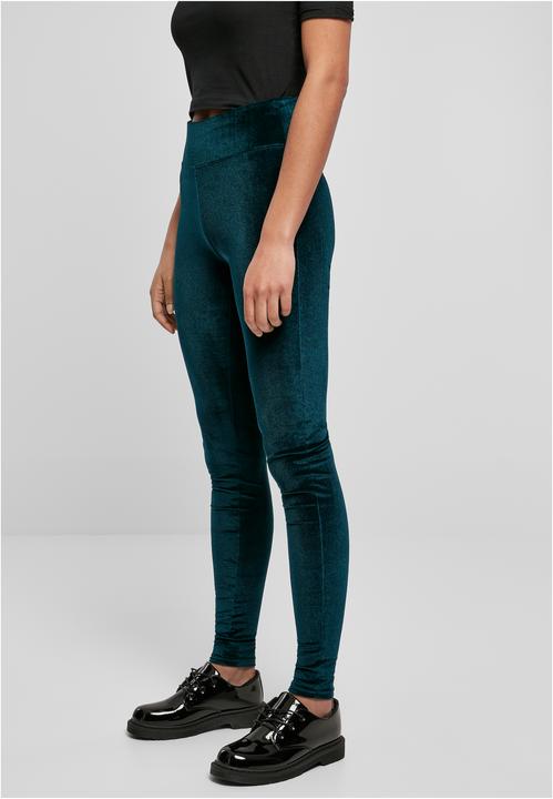 Immagine prodotto Urban Classics Leggings di velluto a vita alta da donna (S)