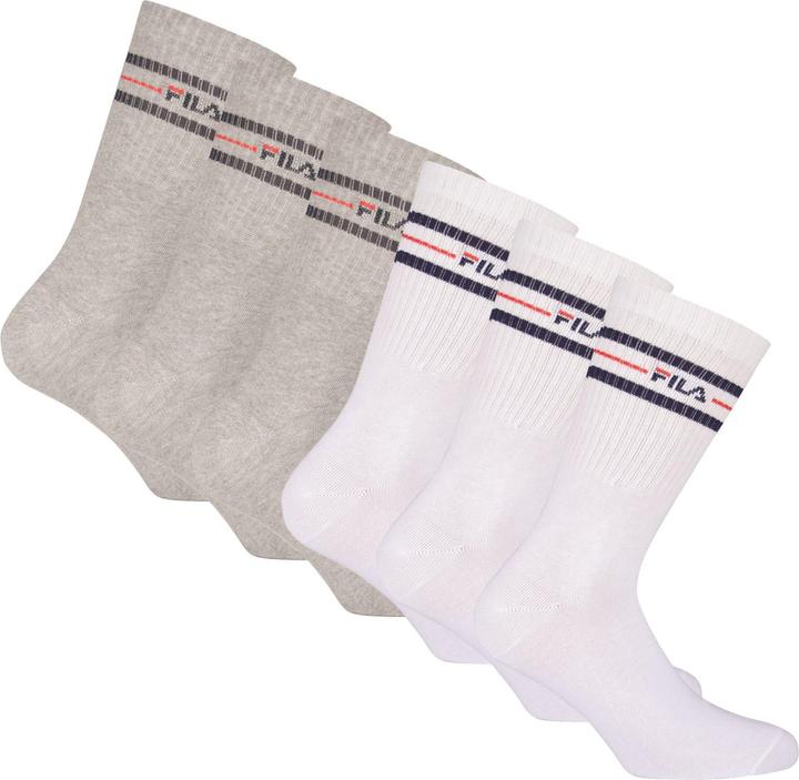 FILA Socken Sportlich Bequem sitzend (6er Pack, 39 - 42)