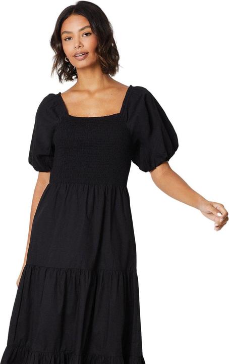 Produktbild Dorothy Perkins Midikleid Gesmockt Puffärmel (42 D)