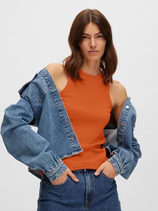 Produktbild Selected Femme Geripptes Tanktop (L)
