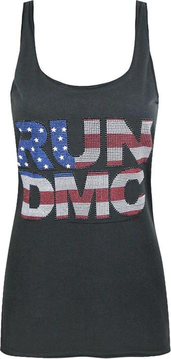 Produktbild Amplified RunDMCTanktop mit USAFlaggenDesign und Schmucksteinen (S)