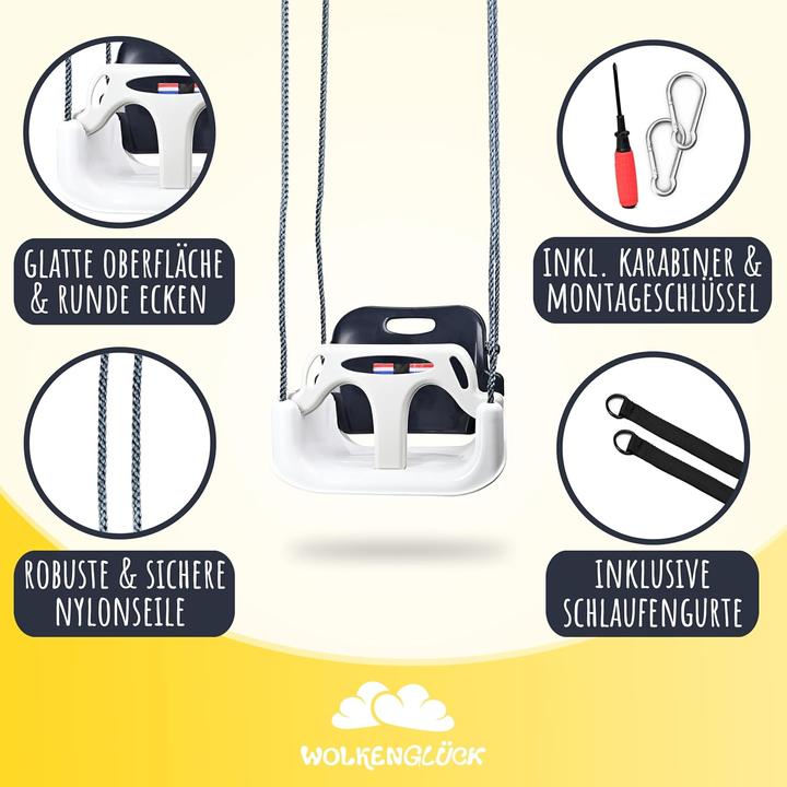 Produktbild Wolkenglück Babyschaukel 3 in 1