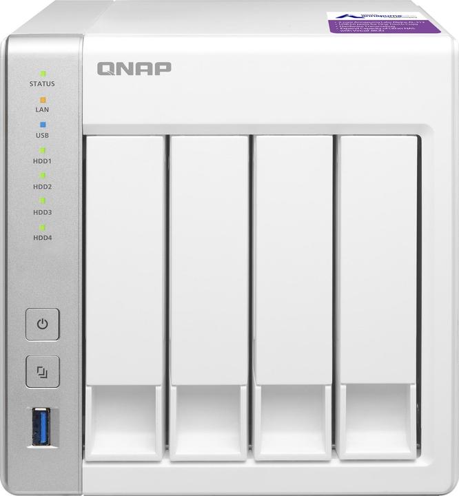 Actual product image QNAP Ts-431p (1 x 2 TB)