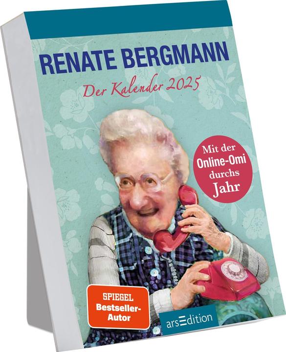 Produktbild Abreisskalender Renate Bergmann – Der Kalender 2025 (Deutsch)
