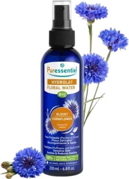 Image du produit Puressentiel Hydrolat de Bleuet Bio Fl 200 ml (Eau micellaire, 200 ml)