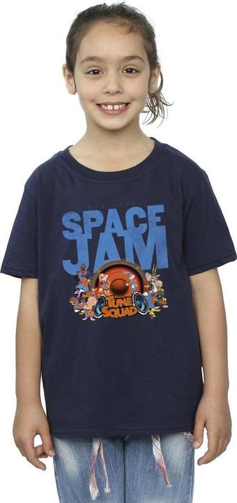 Actual product image Space Jam Girls Tune Squad Cotton T-Shirt (152, 158)