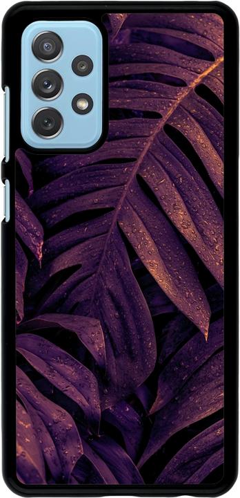 Actual product image PhoneLook Purple Light Leaves Cover (Samsung Galaxy A72)