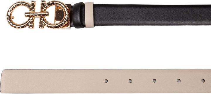 Produktbild Salvatore Ferragamo Ferragamo reversible and adjustable gancini belt in leather (100)