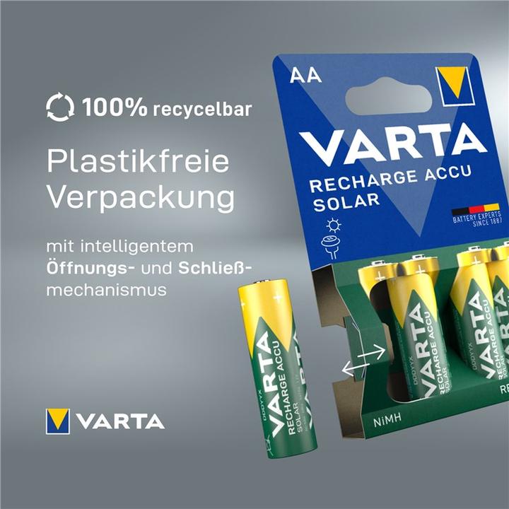 Productafbeelding Varta Accu Solar opladen (2 Pcs., AA, 800 mAh)