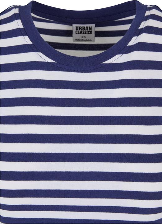 Actual product image Urban Classics Ladies Short Striped Tee - 142651 (L)