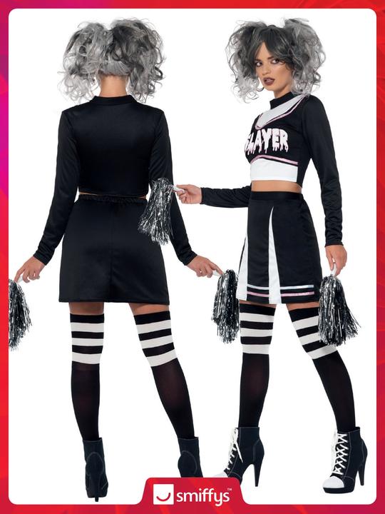 Actual product image Smiffys Gothic Cheerleader (36, 37, 38)