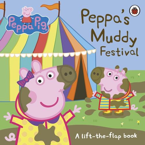 Immagine prodotto Peppa Pig: Peppa's Muddy Festival: A Lift-the-Flap Book (Inglese, Maiale di Peppa, 2019)