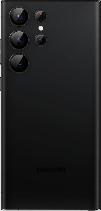 Actual product image Spigen Optics Pro Camera Sam S23 Ultra 2szt./2pcs czarny/black AGL05950 (2 Piece, Samsung Galaxy S23 Ultra)