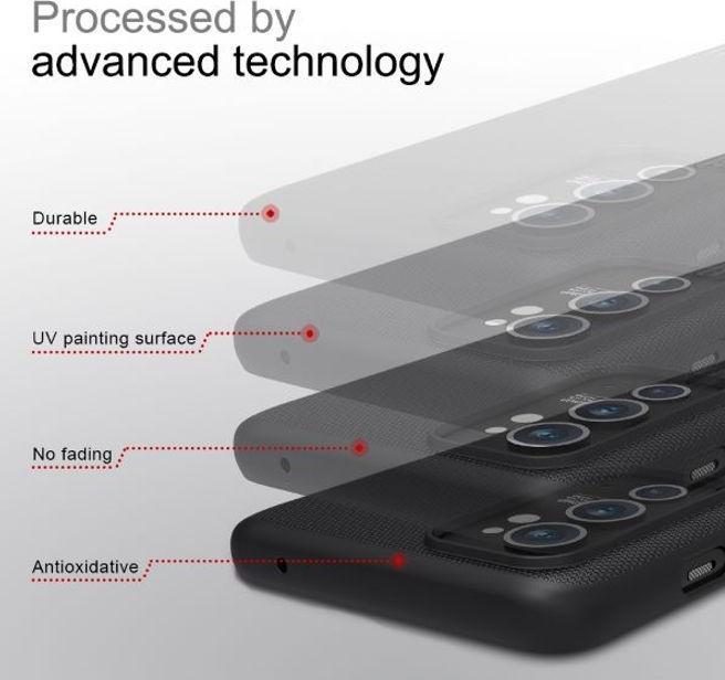 Actual product image Nillkin Super Frosted Shield Series (OnePlus 9RT 5G)