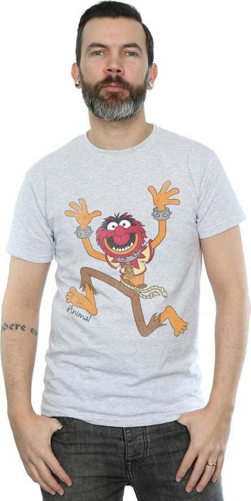Actual product image Gildan Mens Classic Animal Heather T-Shirt (3XL)