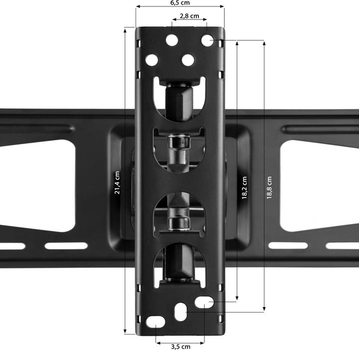 Image du produit tectake Support mural pour TV (Mur, 60", 60 kg)