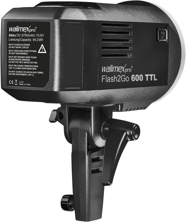 Actual product image Walimex pro pro studio battery flash Flash2Go 600 TTL (600 W, Flash head)