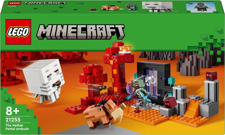 Actual product image LEGO Ambush at the Nether Portal (21255, LEGO Minecraft)