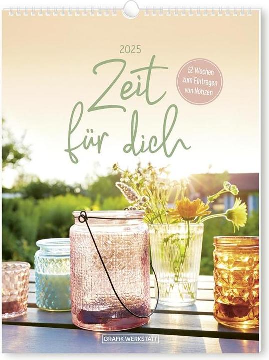 Produktbild Zeit für dich - Wochenkalender klein 2025 (18 x 24 cm, Deutsch)