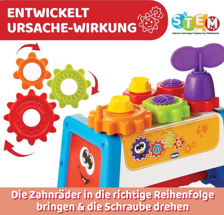 Actual product image Chicco 2 in 1 Tool & Workbench