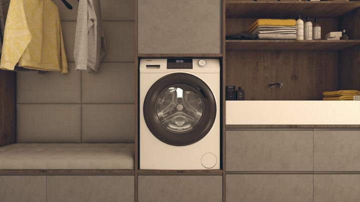 Actual product image Haier HW70-BP14929 Waschmaschine (7 kg, Left)