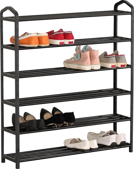 Actual product image HTI-Living Schuhregal 6 Ebenen Lena Schwarz