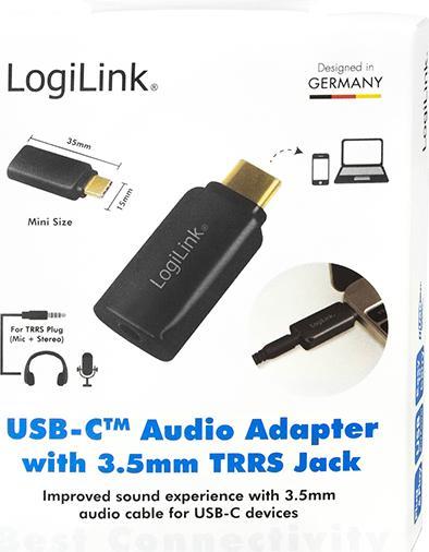 Actual product image LogiLink 3.5 mm USB-C (Digital -> Analog)