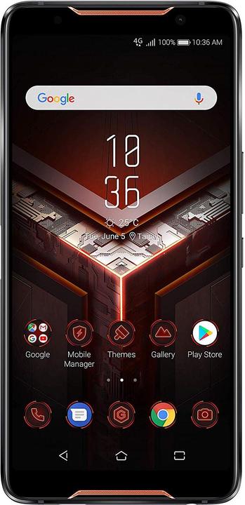 Actual product image ASUS ROG Phone (128 GB, Black, 6", Dual SIM, 12 Mpx, 4G)