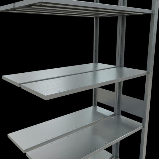 Produktbild Schulte Lagertechnik Doppel-Anbau-Regal MULTIplus150