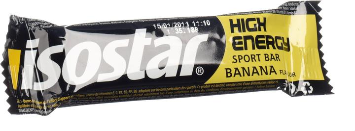 Actual product image Isostar High Energy Bar Banana (Banana, 1 pcs., 40 g)
