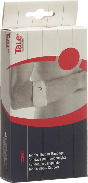 Produktbild Tale Tennisellbogen Bandage 5 cm Velcro weiss (One Size)
