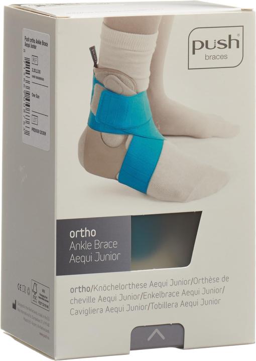 Produktbild Push Fussgelenkband Junior Universalgrösse beidseitig tragbar (One Size)
