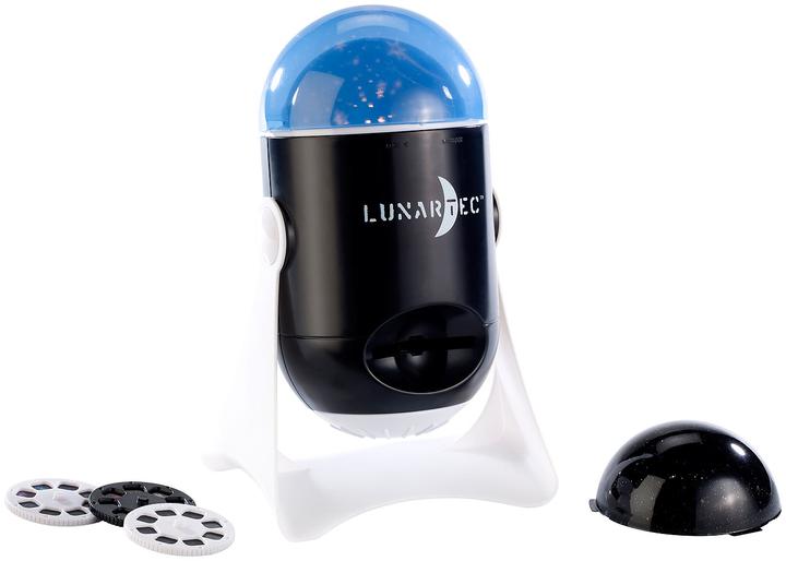 Lunartec 2in1-Sternenhimmel- und Bilder-Projektor "Weltallzauber"