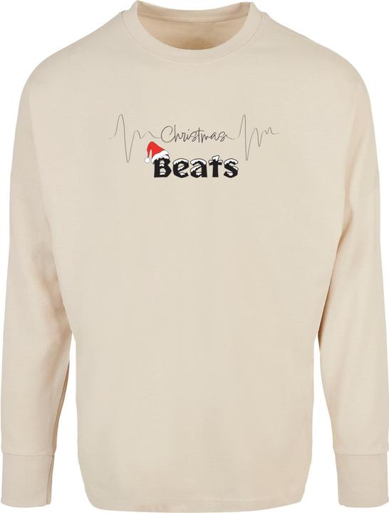 Produktbild Merchcode Christmas beats Oversized Cut On Sleeve Longsleeve - 116915 (M)