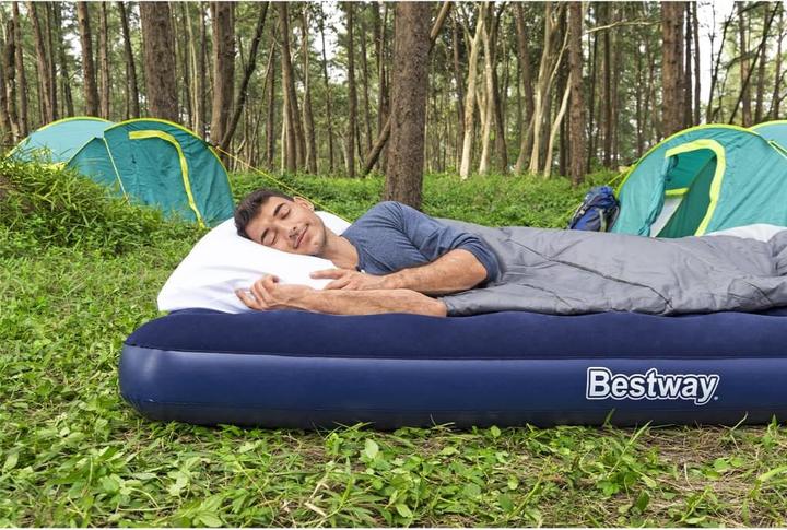 Actual product image Bestway Luftbett Flocked (150 x 200 cm)