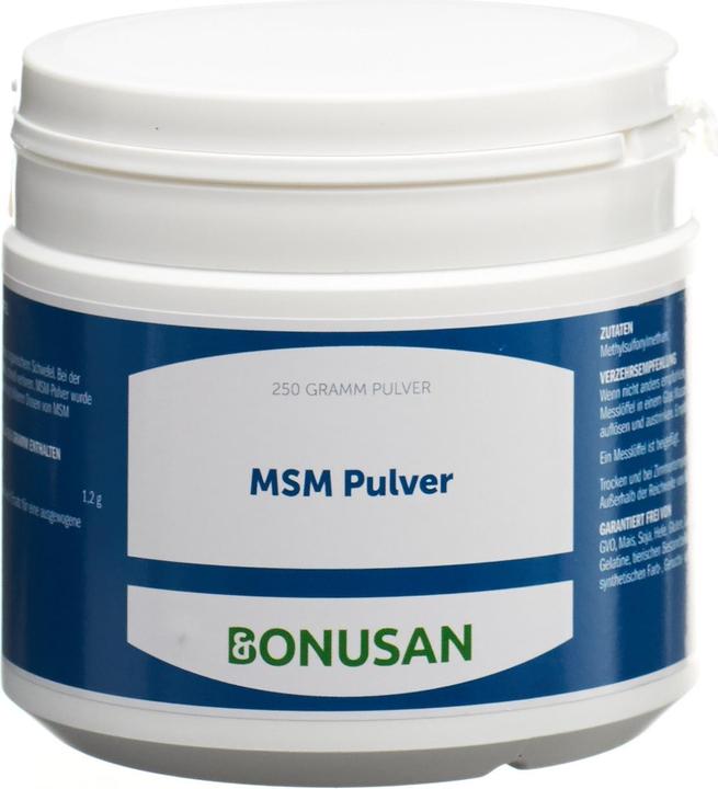 Image du produit Bonusan Poudre de MSM (1 pièce(s), Poudre, 250 g)