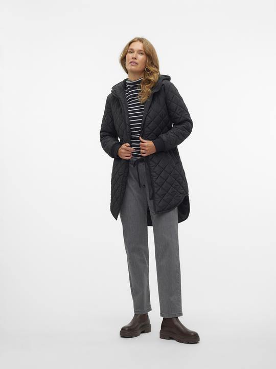 Image du produit Mamalicious Col rond Poignets côtelés Veste matelassée (XXL)