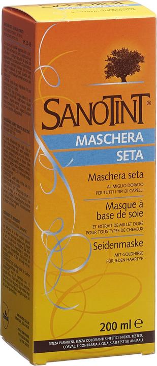 Actual product image Sanotint Silk hair mask (200 ml)