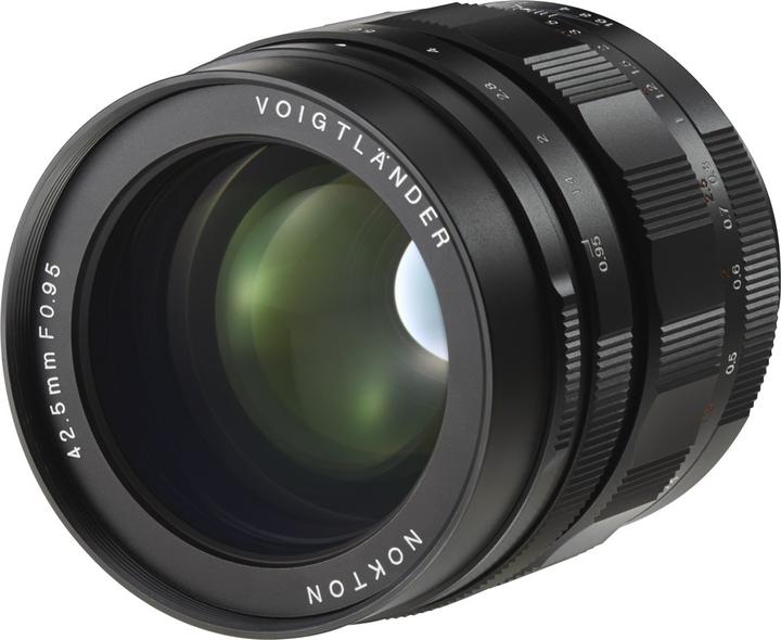 Productafbeelding Voigtländer Noktonlens 42,5 mm, f/0,95, Micro Four Thirds (Micro Vier Derde, Micro Vier Derde)