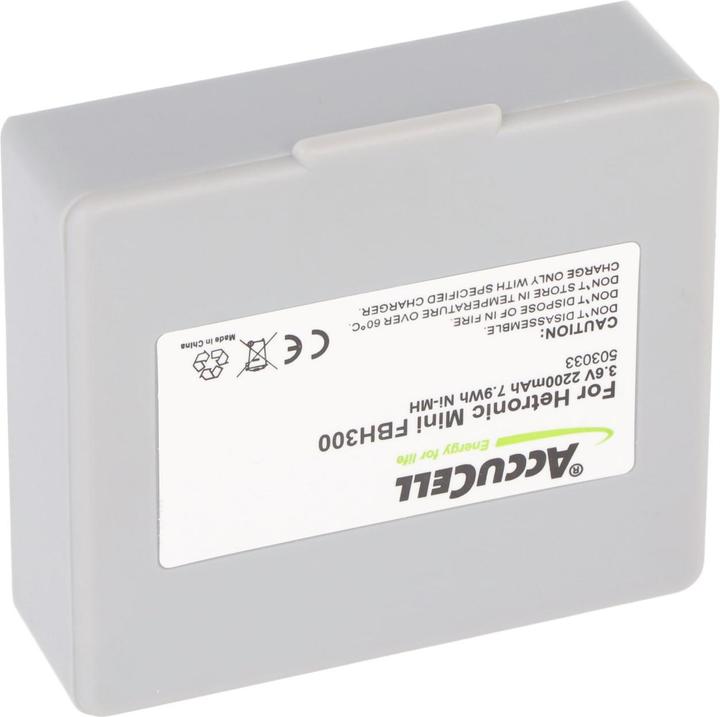 Produktbild AccuCell Akku Hetronic Kransteuerung, ABITRON KH68300520.A HETRONIC 68300510, 68300520, 68300525, Ergo, FBH3 (3.60 V, 600 mAh)