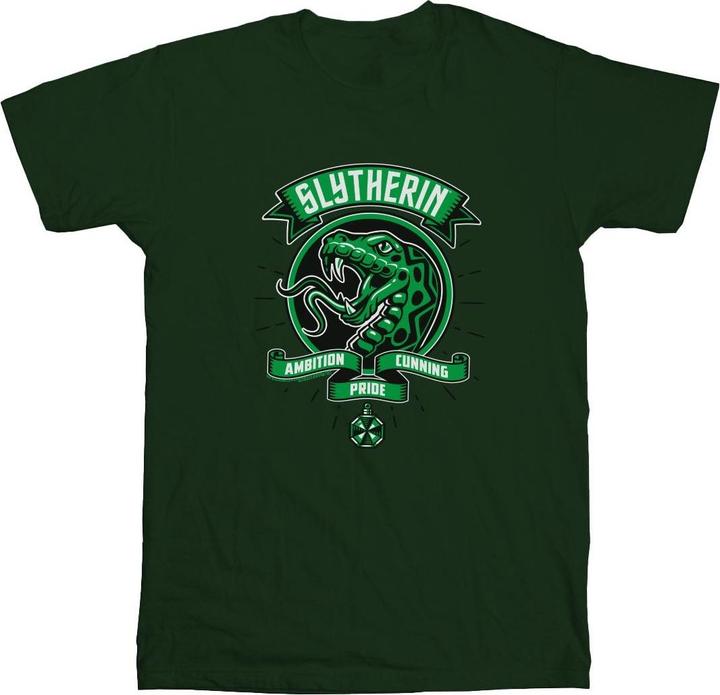 Image du produit - T-shirt SLYTHERIN TOON CREST - Garçon (140, 146)